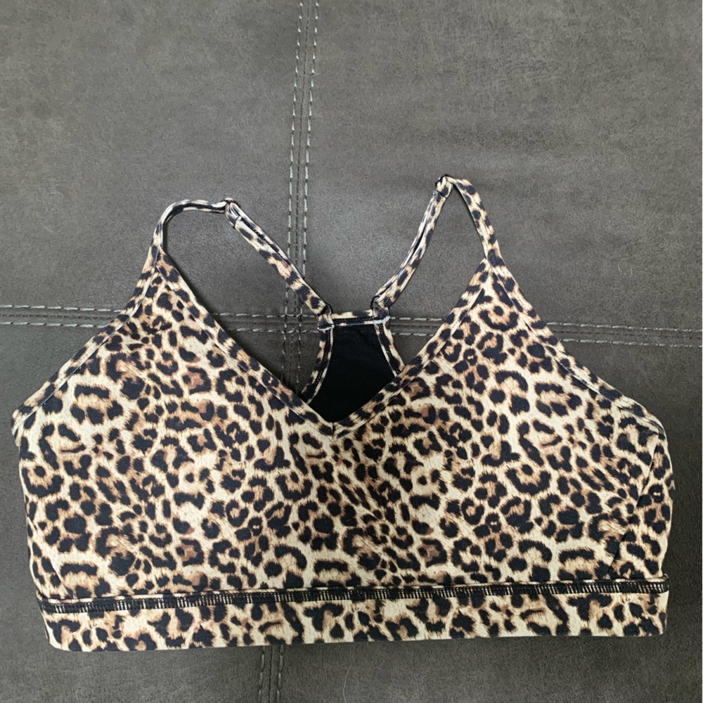 ZYIA Leopard Brilliant Mesh Bra
